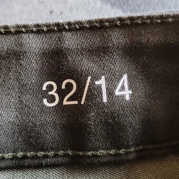 a.n.a JEGGINGS Dark Olive Green size 32/14 - Picture 9 of 10